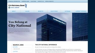 Jobs and Careers at City National Bank - City National Bank, an RBC ...