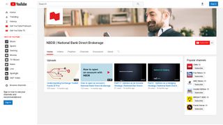 NBDB | National Bank Direct Brokerage - YouTube