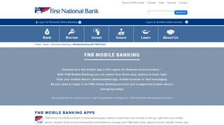 FNB Mobile Banking - First National Bank