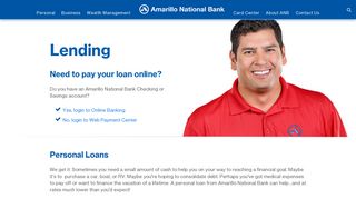 Loans | Amarillo National Bank