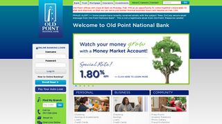 Old Point National Bank :: Home