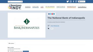 Downtown Indy | The National Bank of Indianapolis