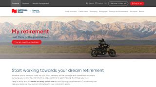 My retirement | National Bank