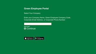 Green Employee Portal