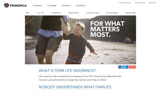 Primerica - Term Life Insurance