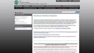 Data Report Registration - The National Board of Boiler and Pressure ...