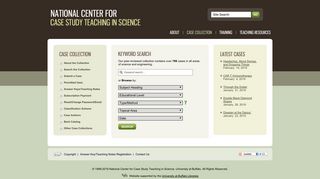 Case Study Collection - National Center for Case Study Teaching in ...