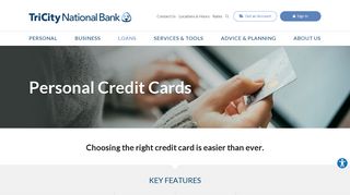Personal Credit Cards | Tri City National Bank | Milwaukee, WI ...