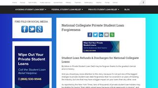 2019 National Collegiate Student Loan Trusts Lawsuit, Forgiveness ...