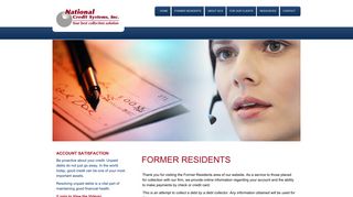 National Credit Systems | Former Residents | Login