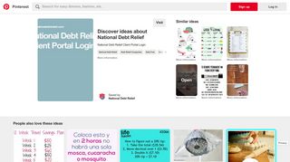 National Debt Relief Client Portal Login | Tips | Pinterest | Debt ...