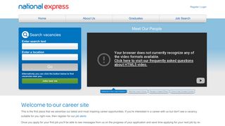 National Express Careers - Home