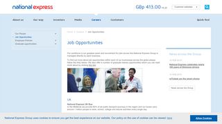 Job Opportunities - National Express Group PLC