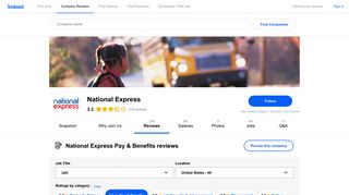 Working at National Express: Employee Reviews about Pay & Benefits ...