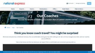 Our Coaches | National Express Coaches