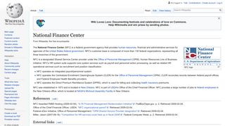 National Finance Center - Wikipedia