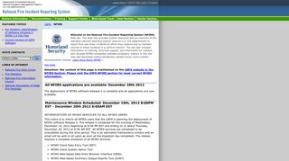 National Fire Incident Reporting System (NFIRS) Home Page