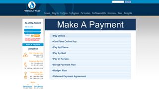 NFG - Payment Options - National Fuel