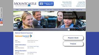 National General Insurance - Insurance Company - Mountcastle ...