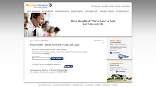 Quick Payment | Account Login