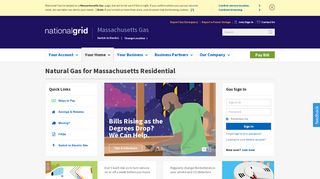 Massachusetts Natural Gas | Home | National Grid