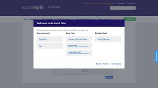 Manage my Account - National Grid