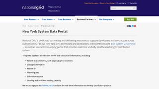 New York System Data Portal | Business Partners | National Grid