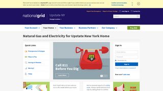Upstate New York Natural Gas & Electricity | Home | National Grid