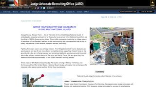 Join the National Guard - JAGCNet