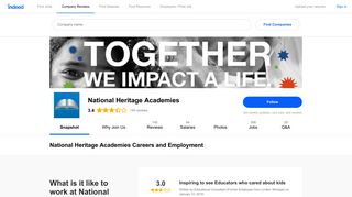 National Heritage Academies Careers and Employment | Indeed.com