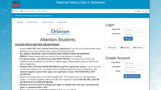 National History Day in Delaware