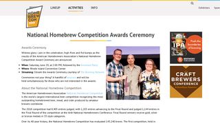 National Homebrew Competition Awards Ceremony | Homebrew Con