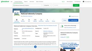 Working at National Indemnity Company | Glassdoor