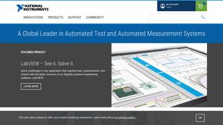 National Instruments: Automated Test and Automated Measurement ...
