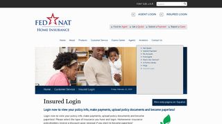 Insured Login | FedNat Insurance Company