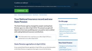 Your National Insurance record and new State Pension | nidirect