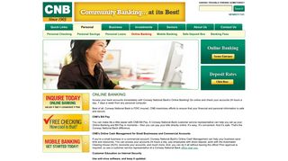 Online Banking - Conway National Bank