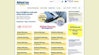 National Law Foundation - Online CLE | Continuing education courses ...