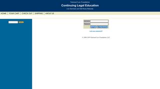 National Law Foundation, LLC -- Log In