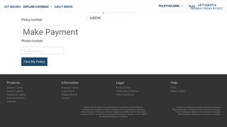 Make a Payment | biBERK, a Berkshire Hathaway Company