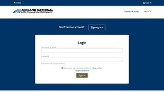 Sign In | Midland National Life Insurance Company - WebCE