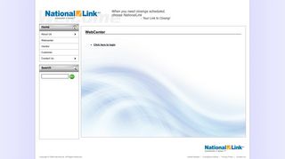 NationalLink - WebCenter