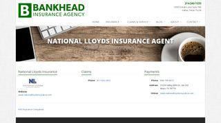 National Lloyds Insurance Agent in TX | Bankhead Insurance in Dallas ...