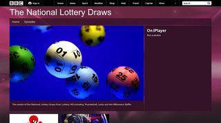BBC - The National Lottery Draws