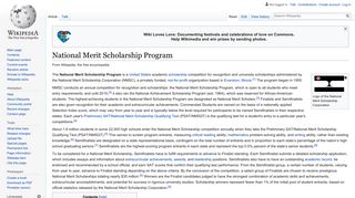 National Merit Scholarship Program - Wikipedia