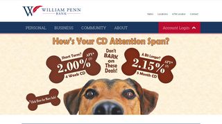 William Penn Bank: Home