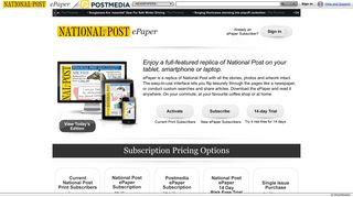 National Post ePaper