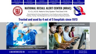 National Recall Alert Center (NRAC)
