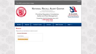 Register - National Recall Alert Center
