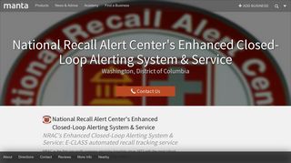 National Recall Alert Center's Enhanced Closed-Loop Alerting System ...